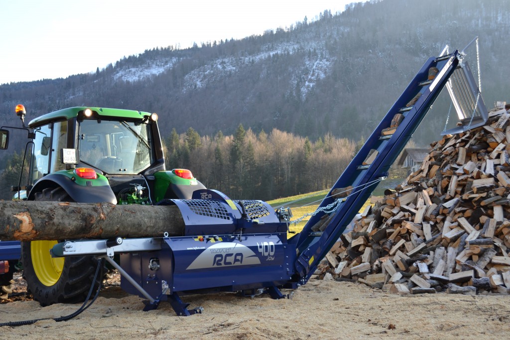 Combiné bois de chauffage RCA 400 JOY - Matériel Forestier Clauzier