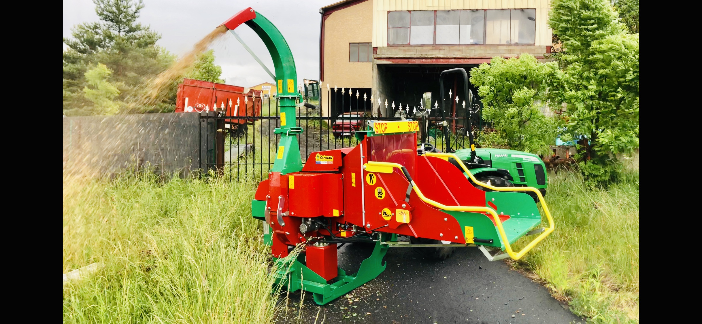 Broyeur de végétaux Matériel Forestier Clauzier